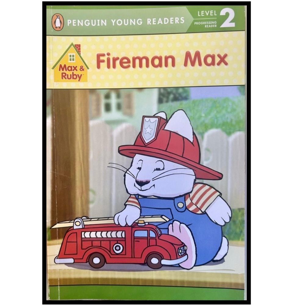 BUNDLE & SAVE🎉 Max & Ruby Fireman Max Children's Reader